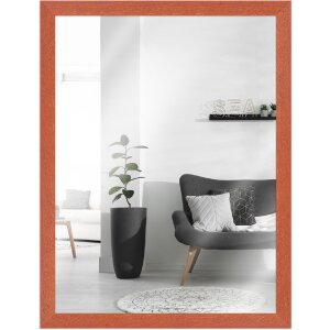 Miroir mural H960 cerisier 59,4x84,1 cm cadre photo bois...
