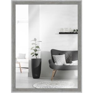 Miroir mural H790 Maison de plage 30x90 cm gris MendeFrames