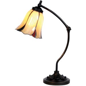 LumiLamp 5LL-5130 Lampe de table Tiffany Ø 15x46...