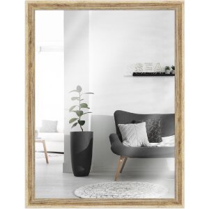 Miroir mural H790 Maison de plage 15x15 cm bois naturel