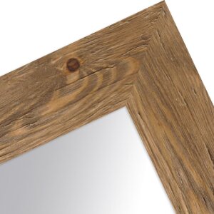 Miroir mural H780 Maison de plage chêne - bordure bois massif