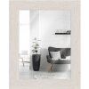 Miroir mural MendeFrames H780, style maison de plage 30x40 cm, blanc