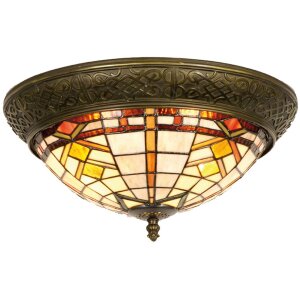 Tiffany Plafonnier 5LL-5349 de Clayre Eef