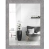 Miroir mural cabine de plage gris MendeFrames H750 28x35 cm