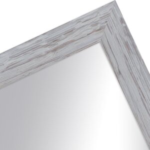 Miroir mural cabane de plage gris H750 15x15 cm