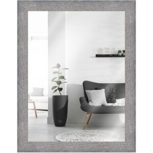 Miroir mural H750 cabine de plage gris 15x20 cm