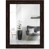 Miroir mural Shabby-Chic 70x90 cm noir - MendeFrames
