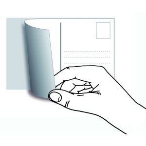 herma Étiquettes pour cartes postales 9,5x14,5 cm blanc 10 pièces