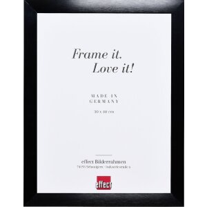 Cadre photo A1 protection incendie profil S3 aluminium 30 mm noir ou argent