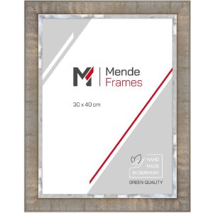 Cadre photo MendeFrames H670 industriel 28x35 cm taupe...