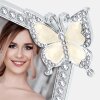 ZEP Cadre Photo Ives 10x15 cm – Argent Brillant Papillon
