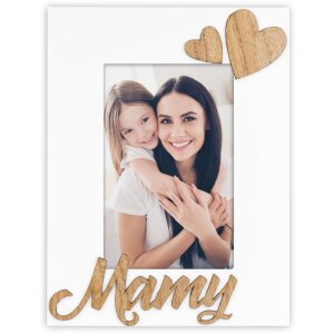 Cadre photo bois Mamy 10x15 cm format vertical ZEP