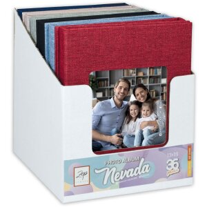Album photo inséré Nevada 36 photos 13x19 cm toile couleur