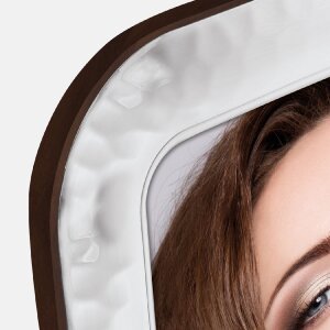 Cadre photo portrait en métal Milazzo –...