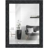 Miroir mural baroque 50x50 cm noir MendeFrames