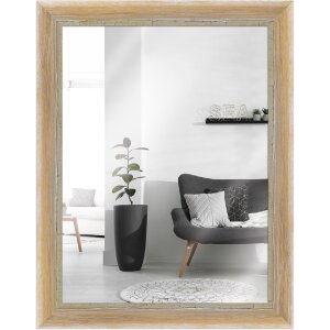 Miroir mural MendeFrames H640 style Shabby-Chic 70x70 cm