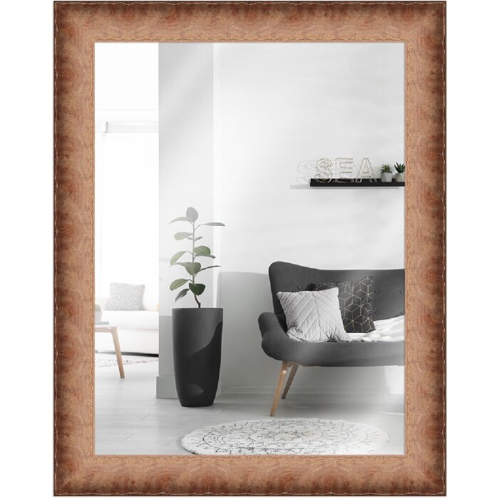 Miroir mural H620 Antique 50x65 cm bois massif