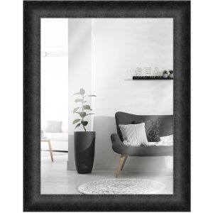 Miroir mural MendeFrames H620 Antique 45x60 cm noir
