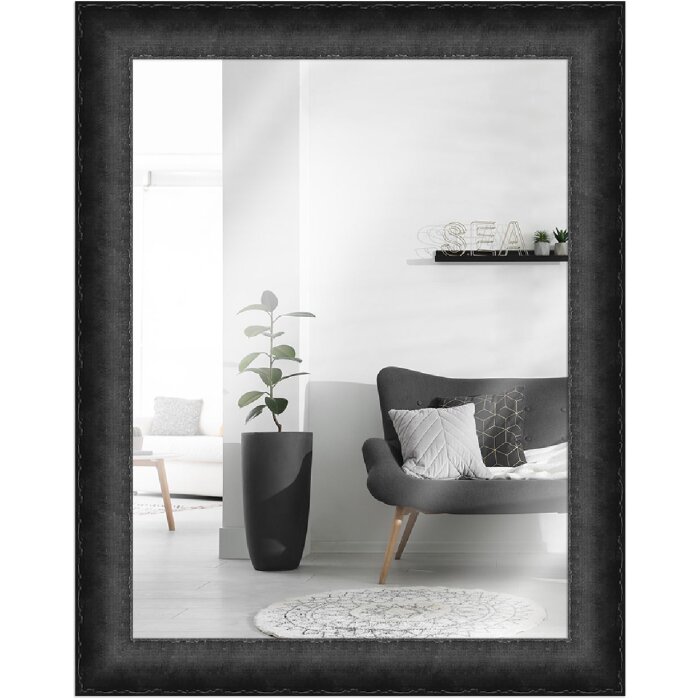 Miroir mural MendeFrames H620 Antique 60x80 cm noir