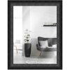 Miroir mural MendeFrames H620 Antique 60x80 cm noir