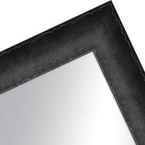Miroir mural MendeFrames H620 Antique 70x70 cm noir