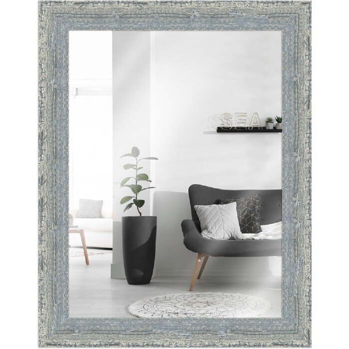 Miroir mural vintage gris MendeFrames 40x60 cm
