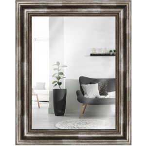 Miroir mural baroque antique argent MendeFrames 28x35 cm