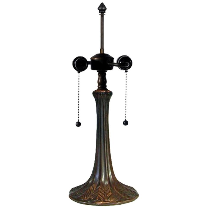 Pied de lampe foncé 52 x Ø 17 cm