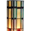 Lampadaire Tiffany coloré en verre 12,5x35 cm