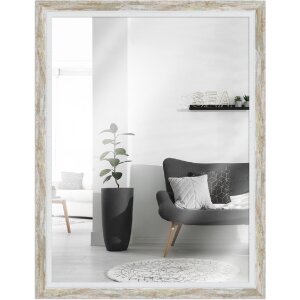 Miroir mural moderne taupe 40x60 cm - MendeFrames