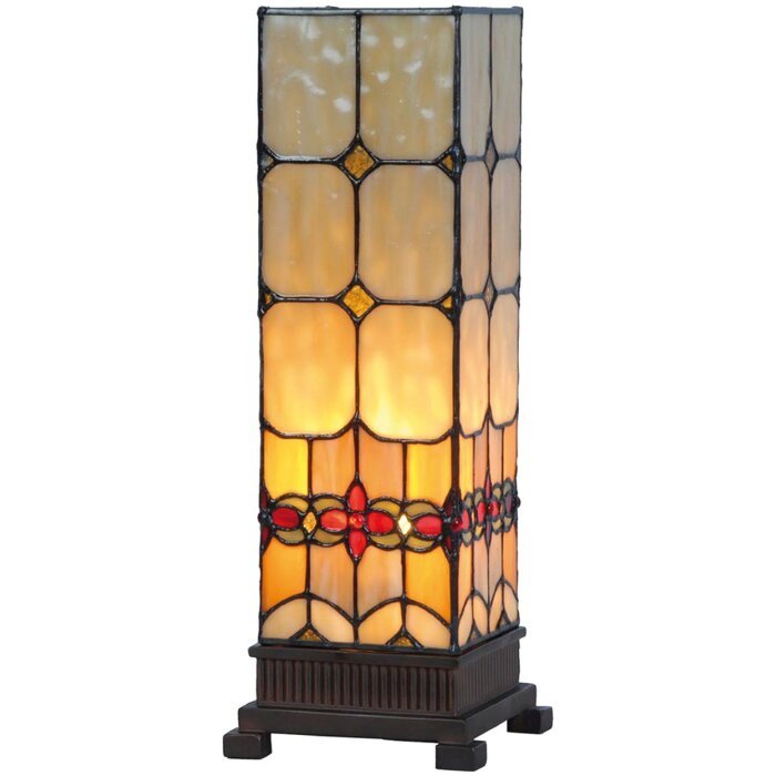 colonne lumineuse Tiffany simple 12,5x35 cm