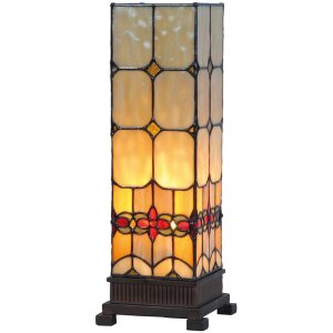 colonne lumineuse Tiffany simple 12,5x35 cm