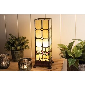 colonne lumineuse Tiffany simple 12,5x35 cm