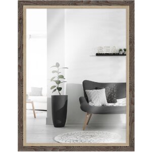 Miroir mural MendeFrames H490, bois noyer 20x30 cm