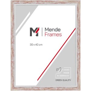 Cadre photo MendeFrames H490 moderne, rouge, 10x10 cm,...