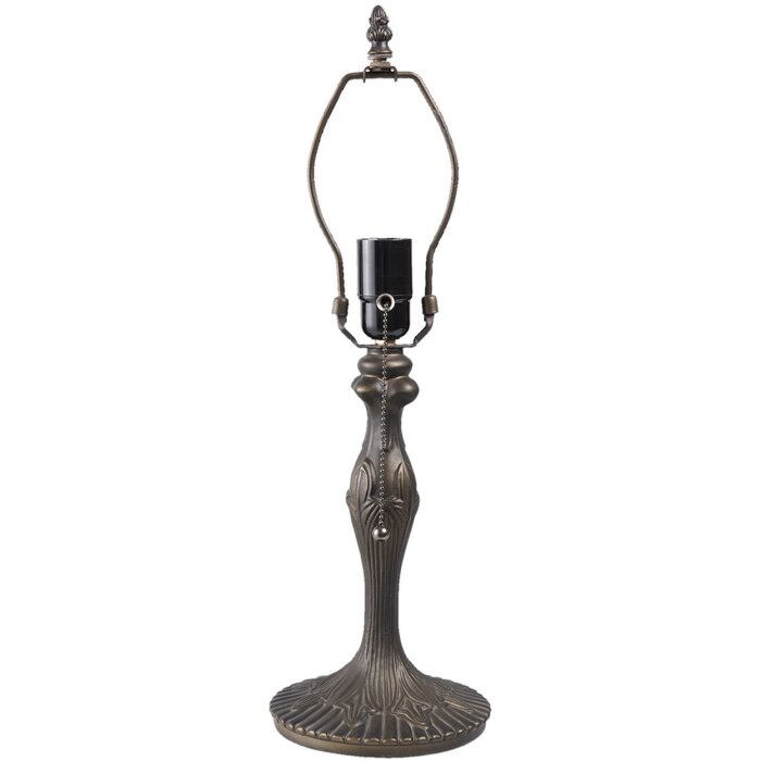 Pied de lampe foncé Ø 15,5 x42 cm