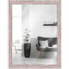 Miroir mural vintage rose pastel 50x65 cm MendeFrames