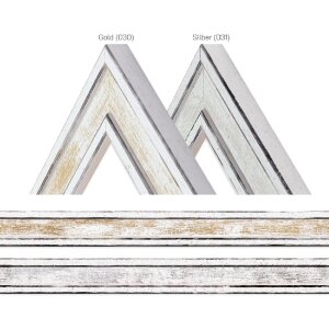 Miroir mural vintage MendeFrames – teintes pastel, bois Ayous