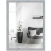 Miroir mural H430 classique argent 10x10 cm