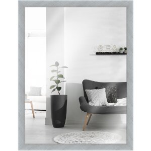 Miroir mural H430 classique argenté 29,7x42 cm
