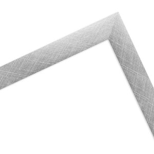 Cadre photo MendeFrames H430 Klassik argent 50x70 cm vitre musée