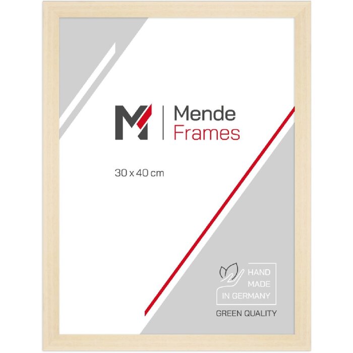 Cadre photo MendeFrames H430 Classique naturel 50x65 cm verre artistique