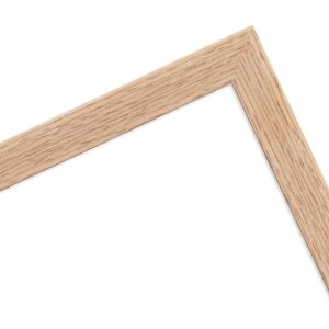 Cadre photo en bois MendeFrames H430 Chêne 50x75 cm avec verre Museusm