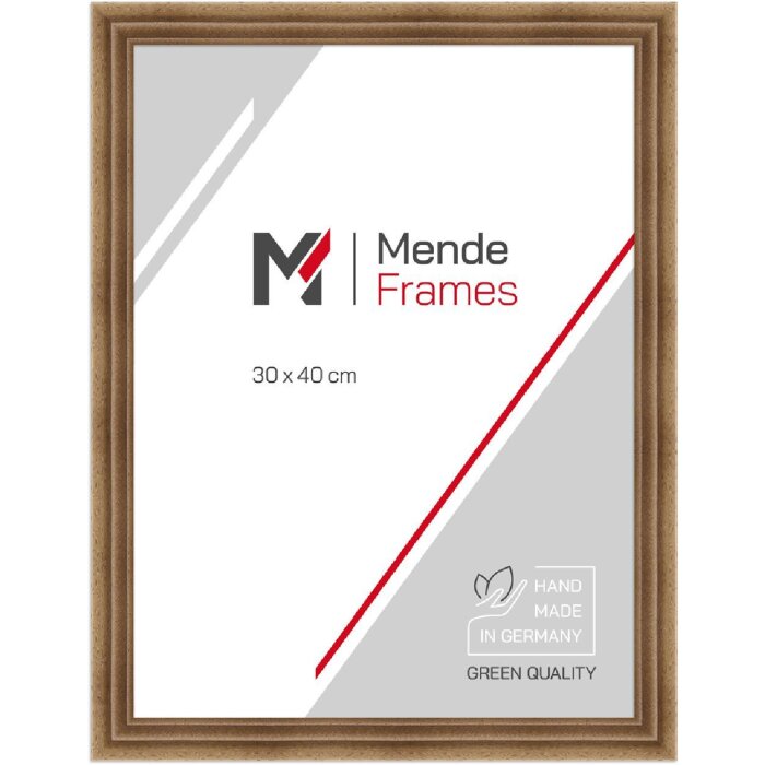 Cadre photo Landhaus chêne MendeFrames H410 20x28 cm verre clair
