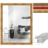 Miroir mural H410 style chalet en bois massif