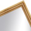Miroir mural H410 style chalet en bois massif