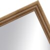Miroir mural H410 style chalet en bois massif