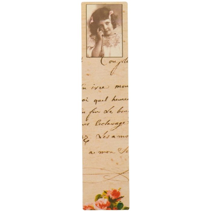 Marque-page ANTIQUE PORTRAIT 16x3,5 cm
