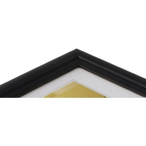 Cadre en bois 10x15 cm Artos - noir
