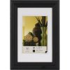 Cadre en bois 10x15 cm Artos - noir